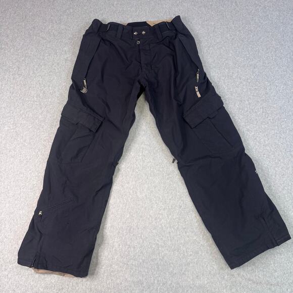 Sessions Summit Series Tex Cargo Pants Black WMNS L Gore-ex Snowboard Outdoor - Picture 1 of 16